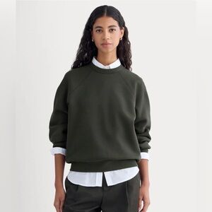 Everlane Luxe Fleece Raglan Crewneck